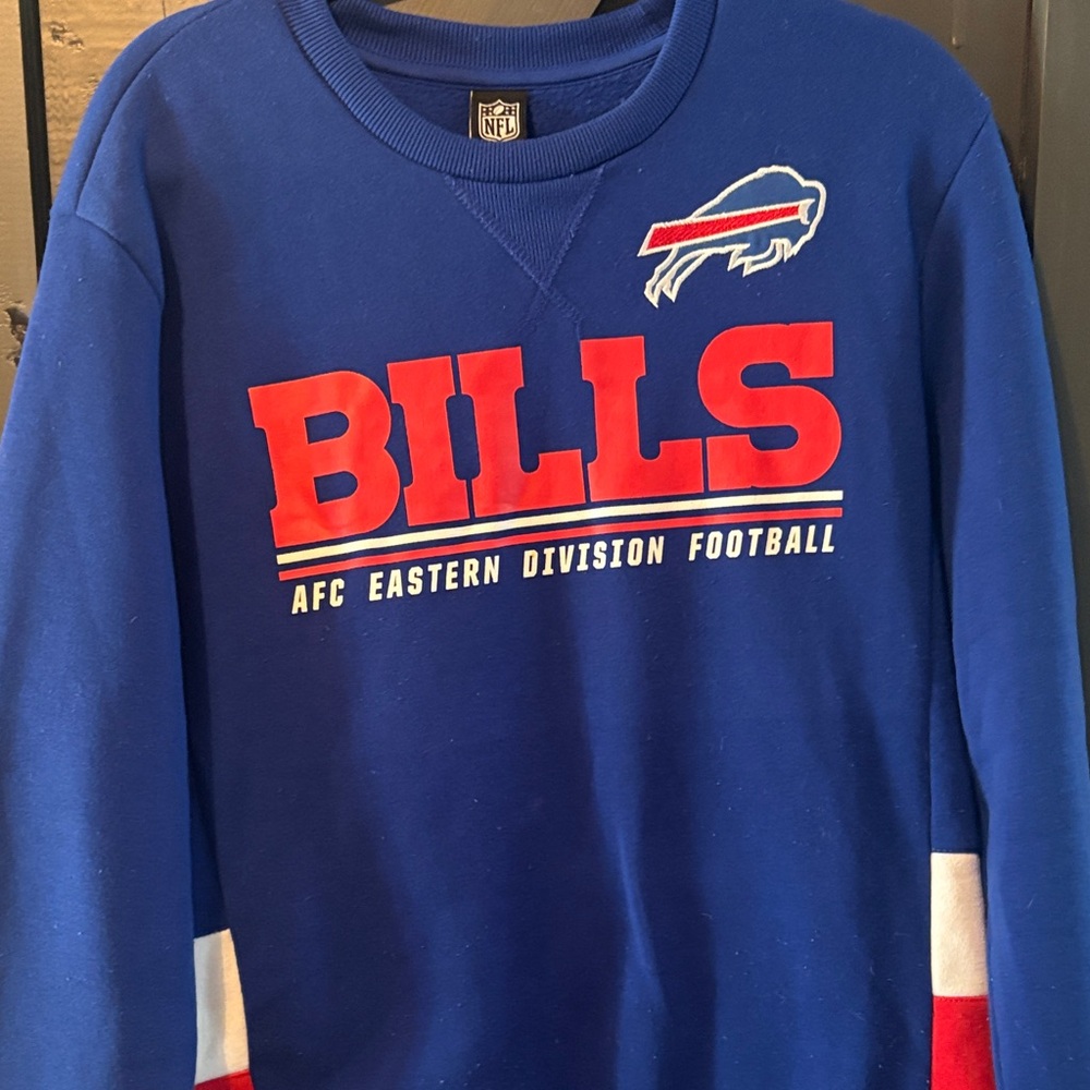 NFL Buffalo Bills Blue Crewneck